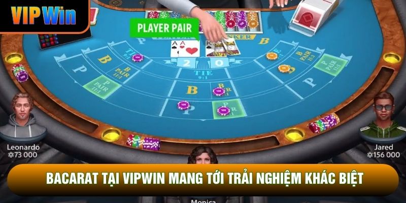 Bacarat tại VipWin mang tới trải nghiệm khác biệt Bacarat tại VipWin mang tới trải nghiệm khác biệt